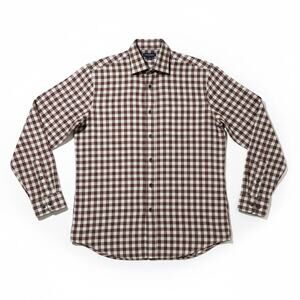 Banana Republic Men's Non-Iron Slim Fit Shirt · 100% Cotton Size Large